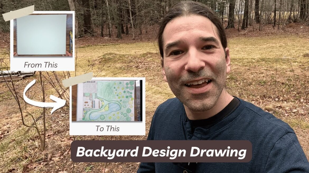 Garden Design Drawing: Sketching by Hand Garden Design Drawing: Sketching by Hand