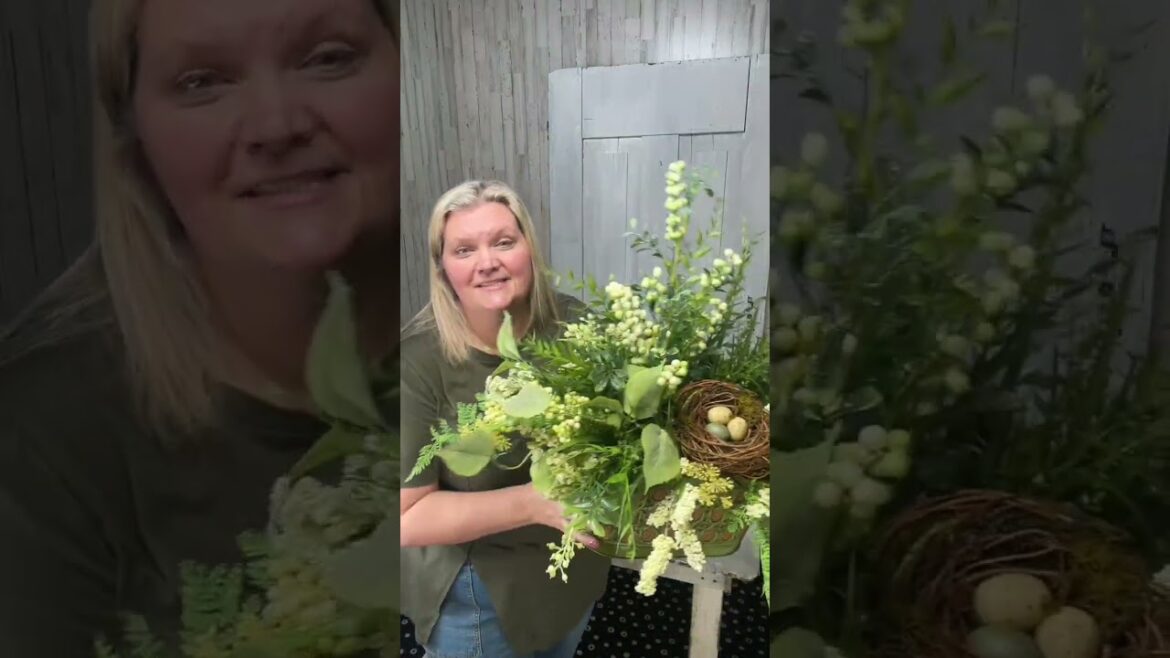 Natural Nest Cozy Home Floral Arrangement | KDS LIVE Exclusive Tutorial Natural Nest Cozy Home Floral Arrangement | KDS LIVE Exclusive Tutorial