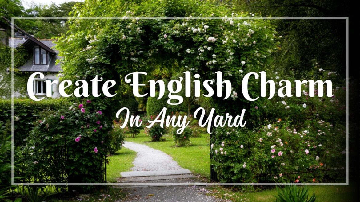 English Garden Ideas for Small Homes: Romantic Blooms & Timeless Grace