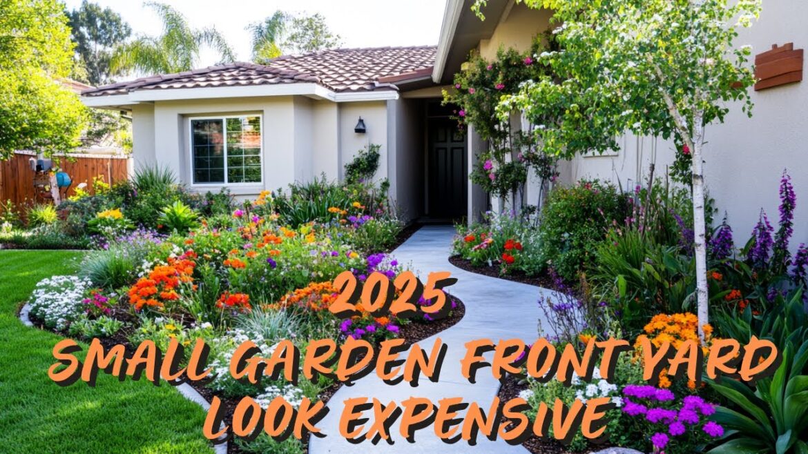 How to Make a Small Garden Front Yard Look Expensive! ✨🌼 How to Make a Small Garden Front Yard Look Expensive! ✨🌼