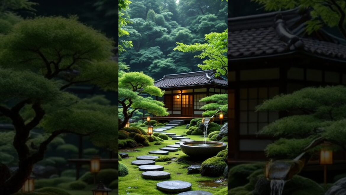 "Tranquil Japanese Garden Retreat: A Path to Serenity"#japanesegarden #zengarden #homedesign