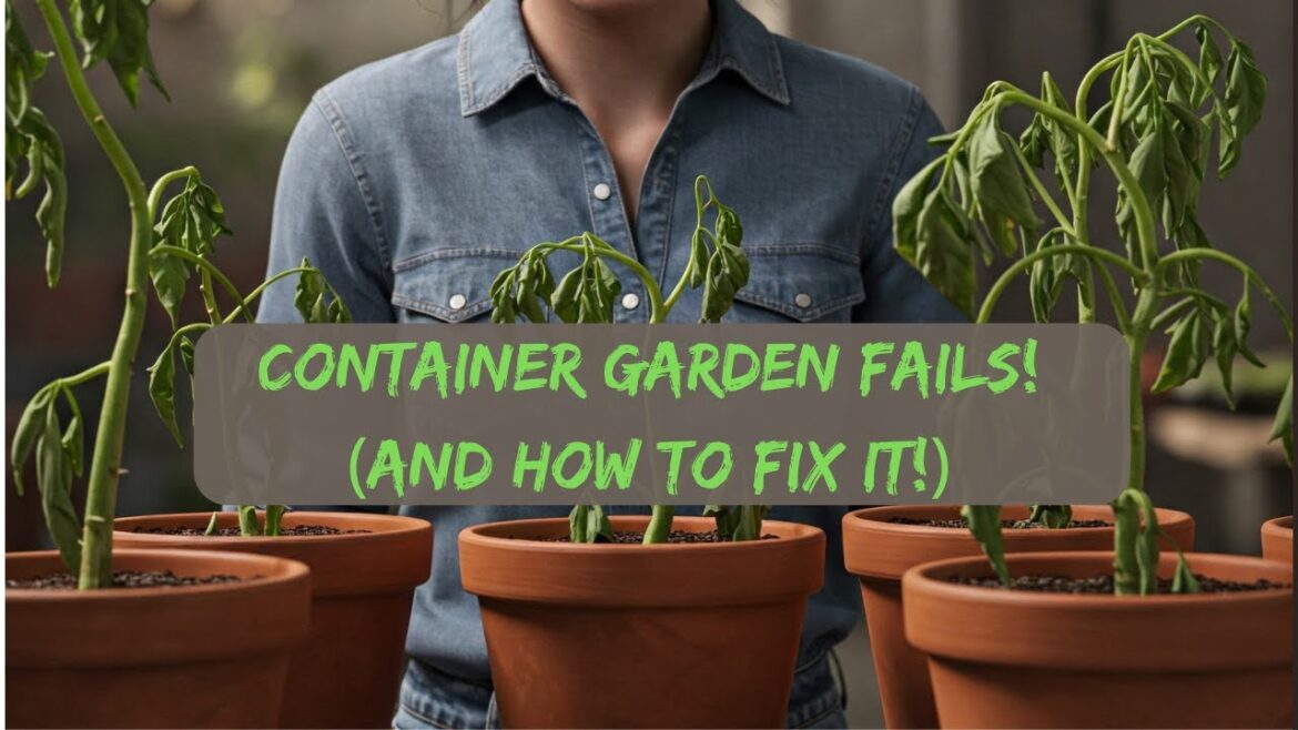 Container Gardening Mistakes Container Gardening Mistakes