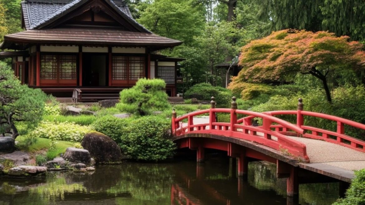 Explore an Asian Front Yard Garden: Luxury House Tour and Design Ideas