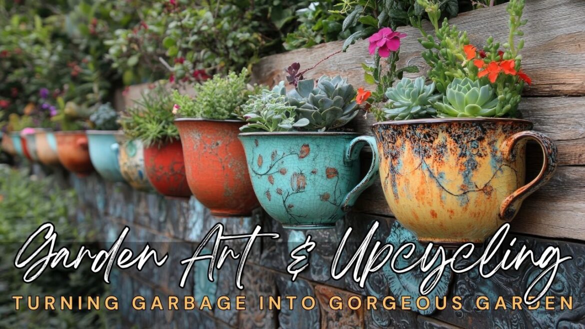 🌸♻️ DIY Garden Art & Creative Upcycling Ideas: Turning Garbage into Gorgeous Garden Decor 🌸♻️ DIY Garden Art & Creative Upcycling Ideas: Turning Garbage into Gorgeous Garden Decor