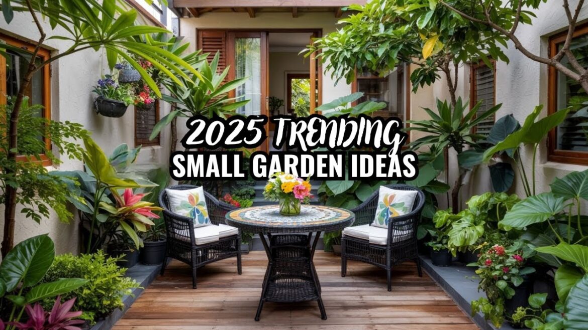 20 Small Garden Ideas: How to Design a Small Garden with Trends! 20 Small Garden Ideas: How to Design a Small Garden with Trends!