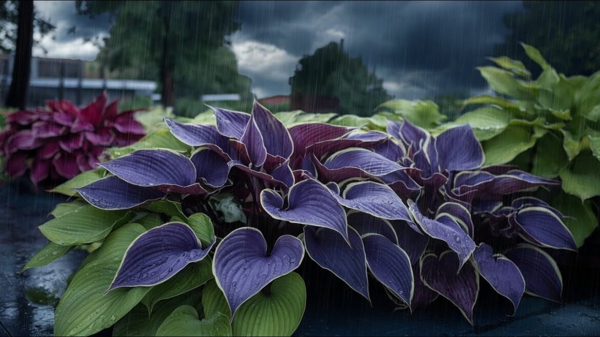 Small Garden, Big Storm! 🌧️ Bold Moves & Beautiful Hostas in the Face of Drama!