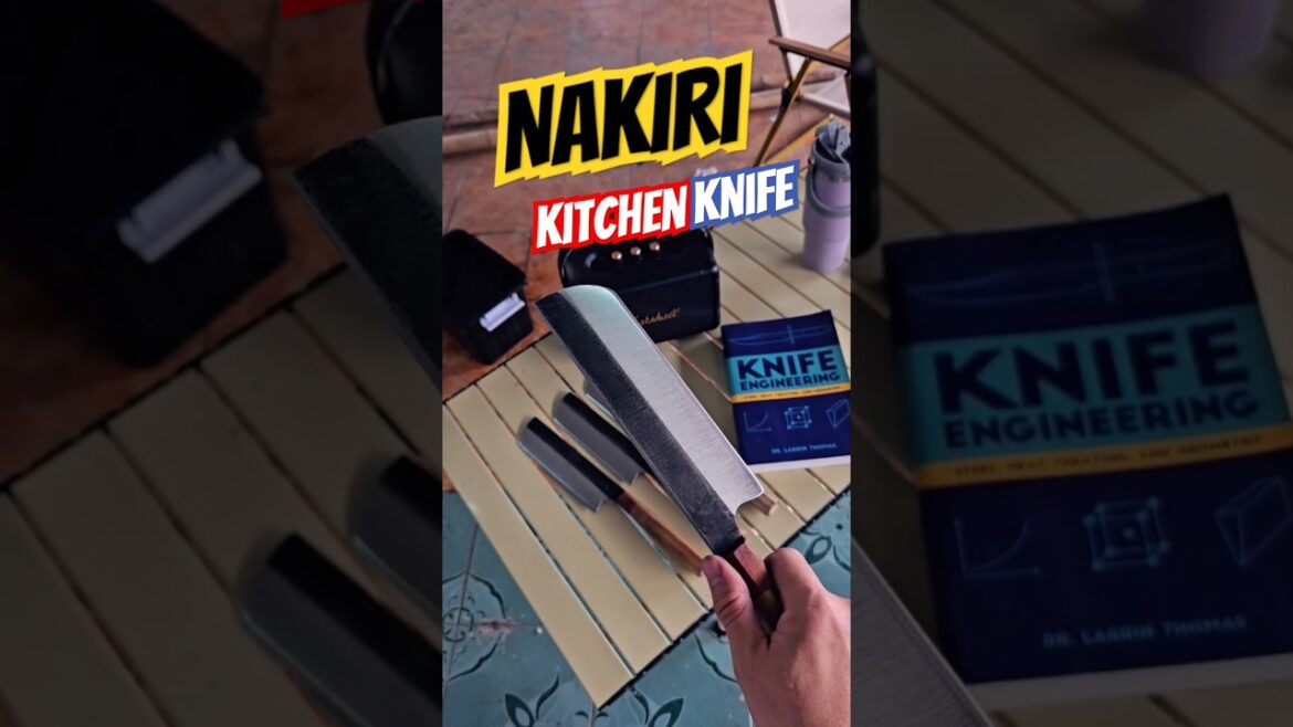 NAKIRI  Japanese Kitchen knife Made in Thailand #japaneseknife #thailand #chefknife #kitchenknife