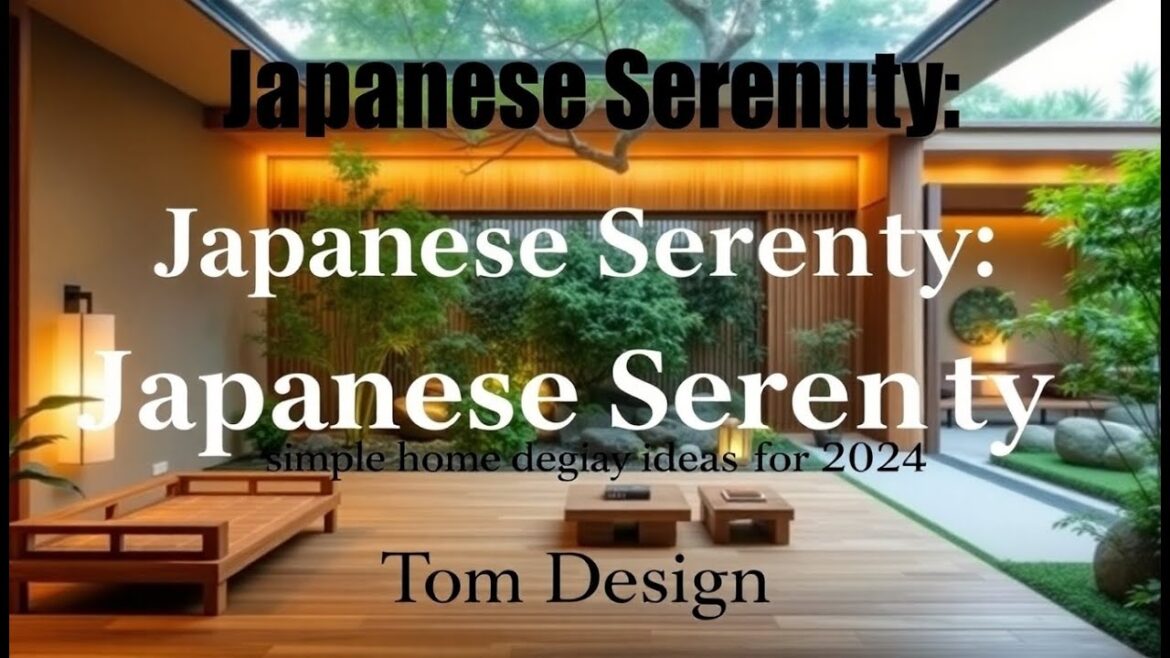 "Serenity in Sustainability: Japanese-Inspired Eco-Friendly Home Design Ideas for 2024"'
