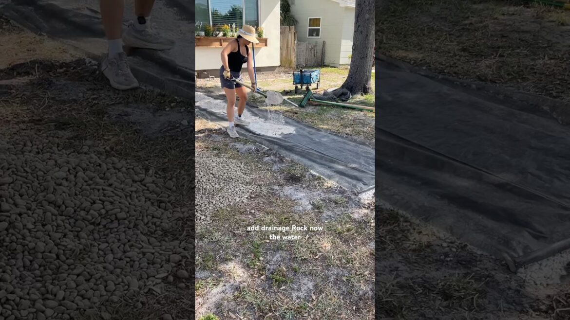 how we built the path in our front yard without demo