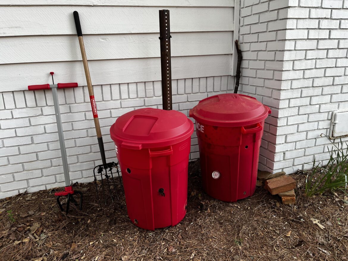 Had to double up cause the grass started growing again