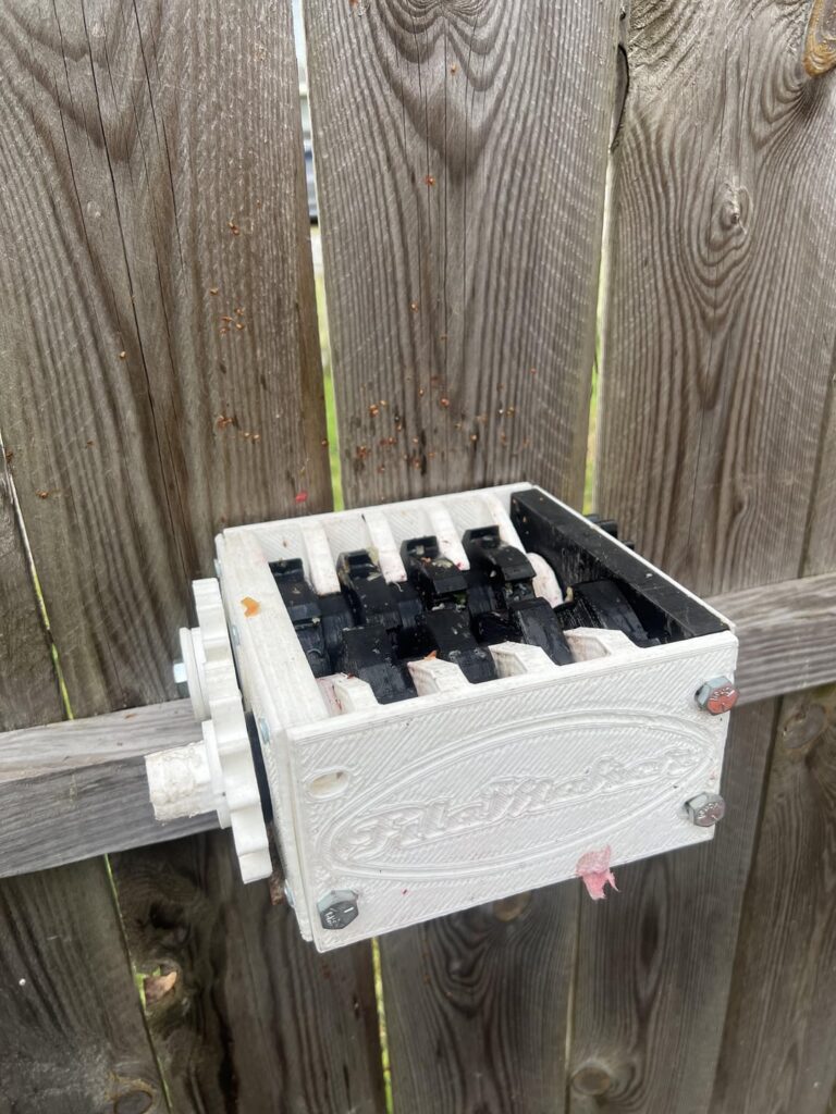 I’m a 3d print guy, made this compost shredder