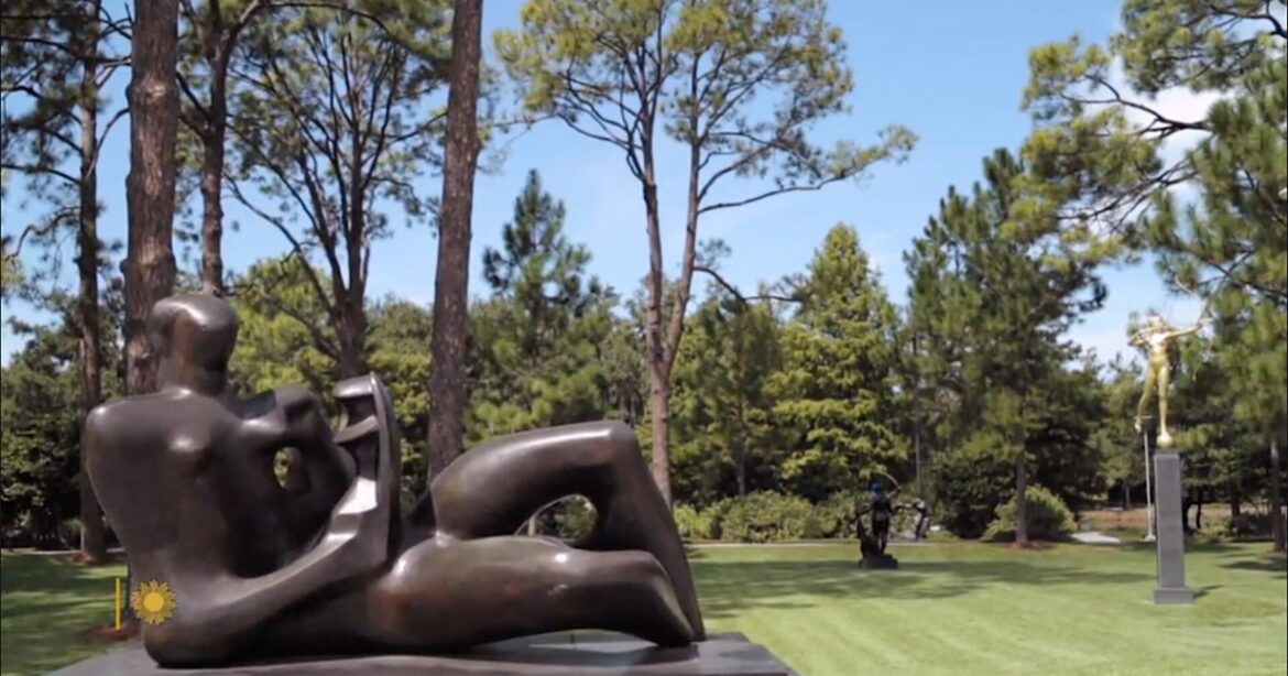 NOMA'S Besthoff Sculpture Garden - CBS News