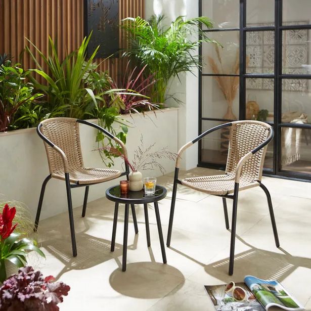 Dunelm's Rattan Bistro Chair