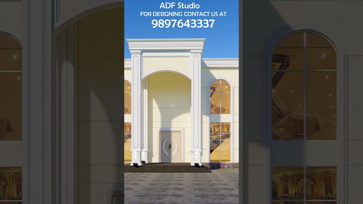 Proposed Elevation Design for Mr Salim Ji At Bijnor #marriagehalldesign #banquethalldesign Proposed Elevation Design for Mr Salim Ji At Bijnor #marriagehalldesign #banquethalldesign