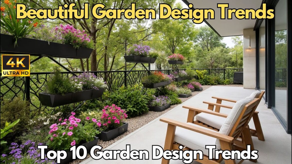 Top 10 Beautiful Garden Design Trends to Follow in 2025 Top 10 Beautiful Garden Design Trends to Follow in 2025