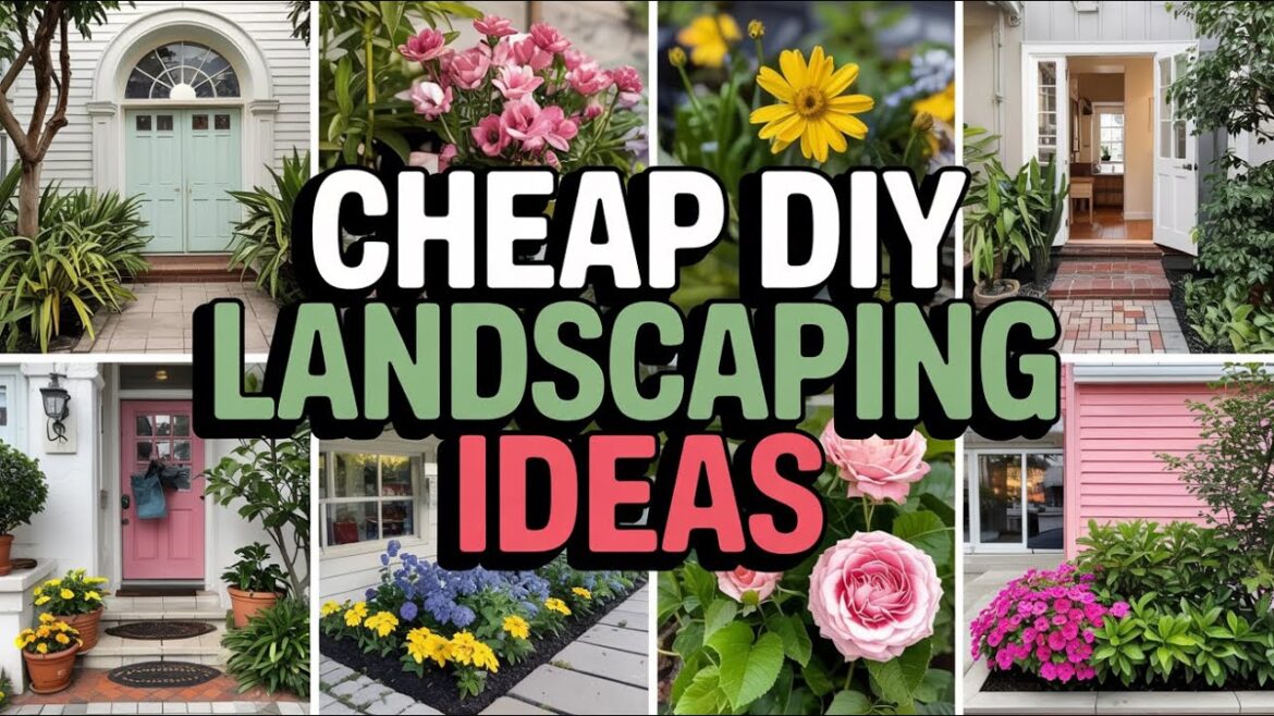 Cheap DIY Landscaping Ideas: Create a Stunning Oasis on a Tiny Budget! Cheap DIY Landscaping Ideas: Create a Stunning Oasis on a Tiny Budget!