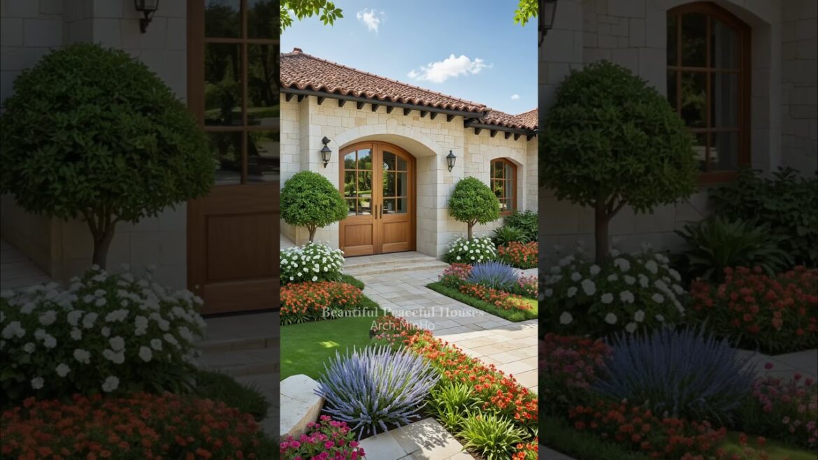 Beautiful house | Mediterranean architectural style. Beautiful house | Mediterranean architectural style.