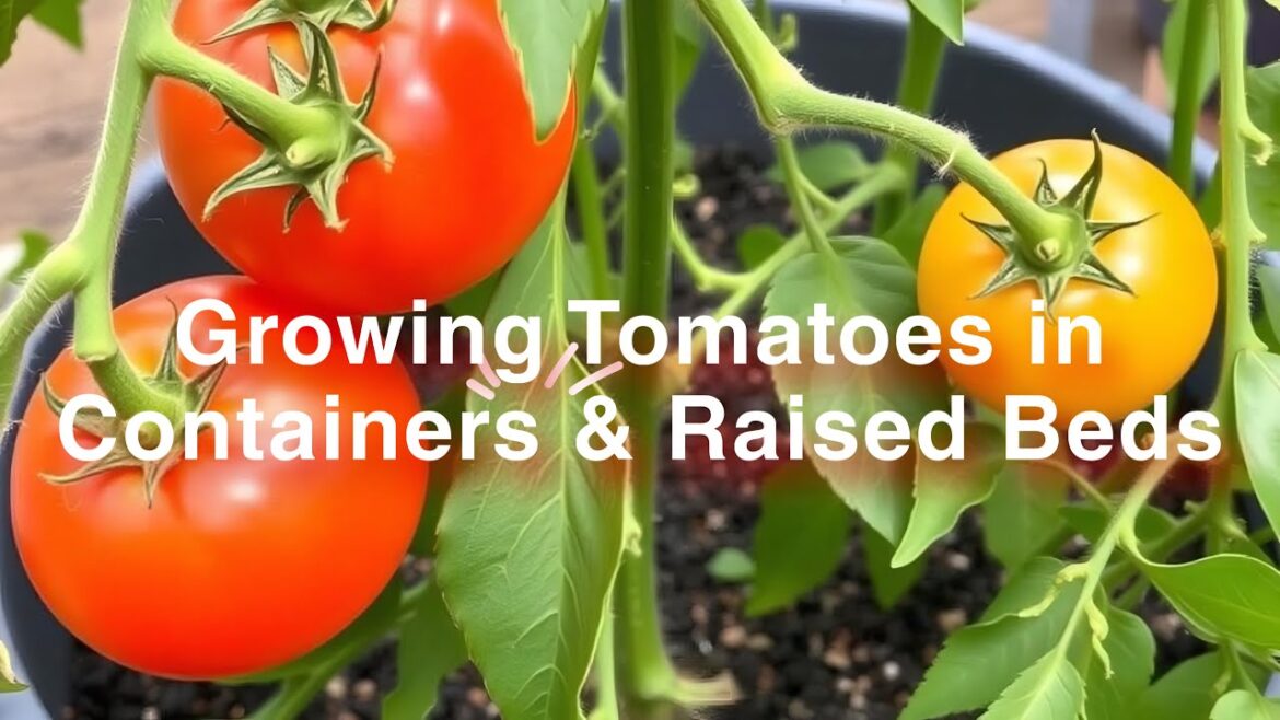 Growing Tomatoes in Containers & Raised Beds: Tips & Tricks Growing Tomatoes in Containers & Raised Beds: Tips & Tricks