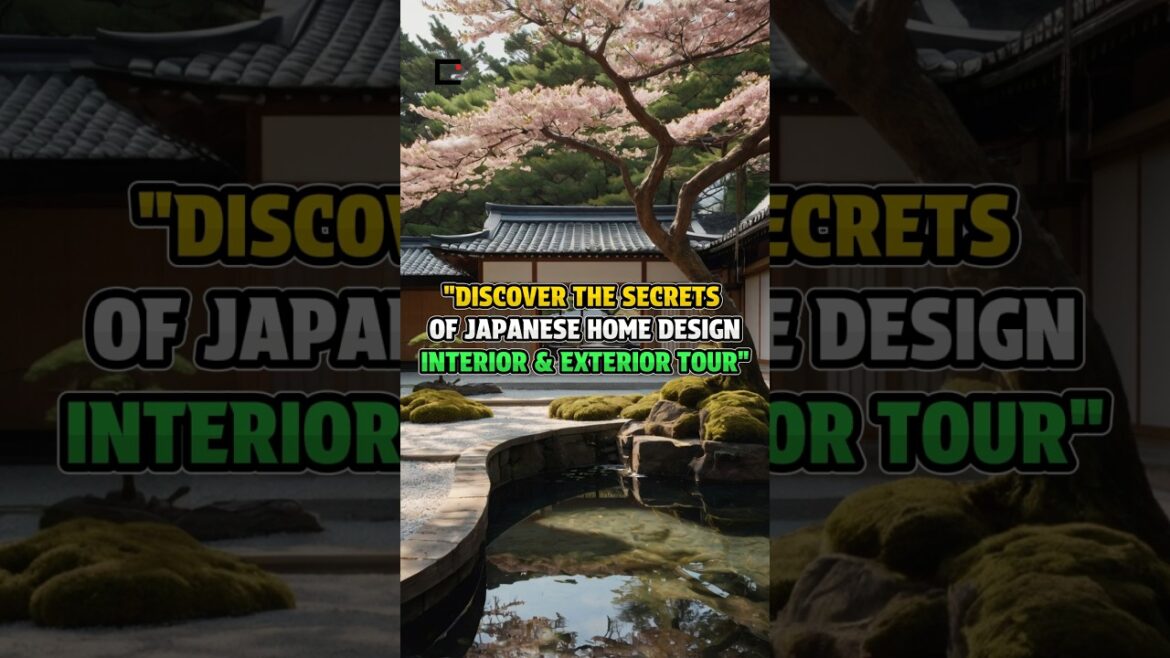 Discover the secret of japanese home design #shortvideo #shortsfeed #interiordesign #exteriordesign