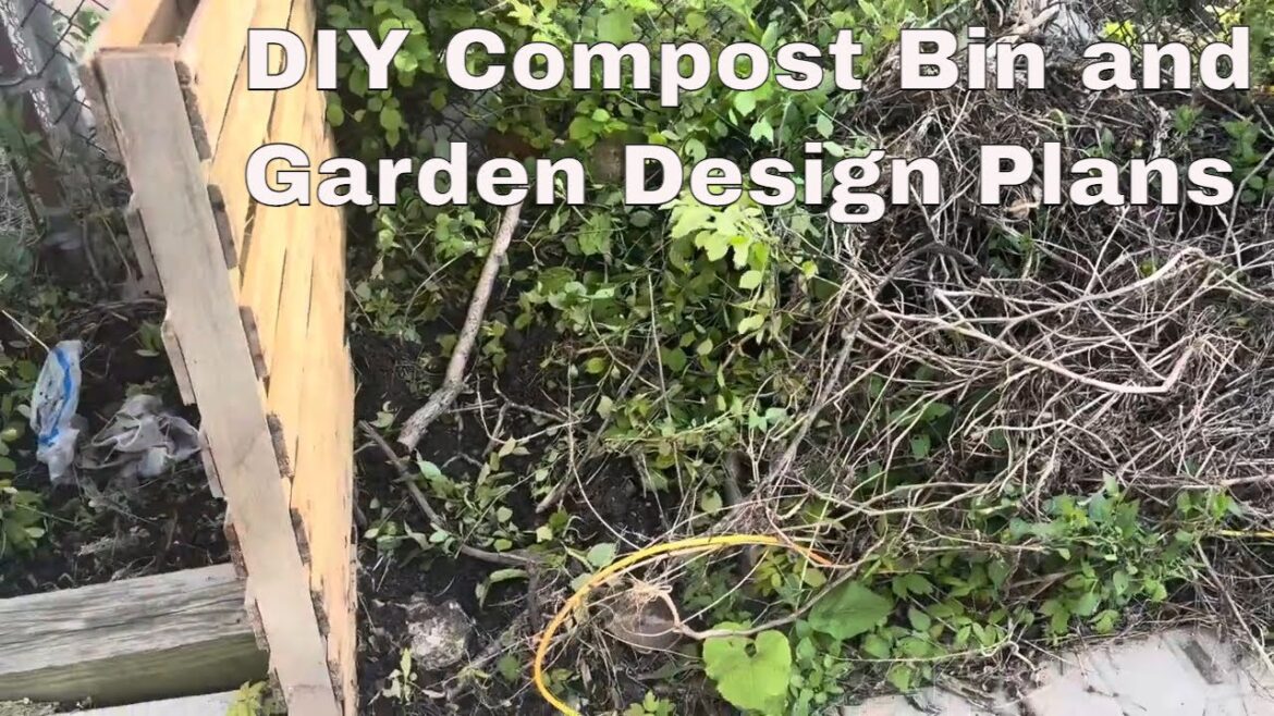 DIY Compost Area Using Pallets, Garden Design Plans and More Garden Prep. DIY Compost Area Using Pallets, Garden Design Plans and More Garden Prep.