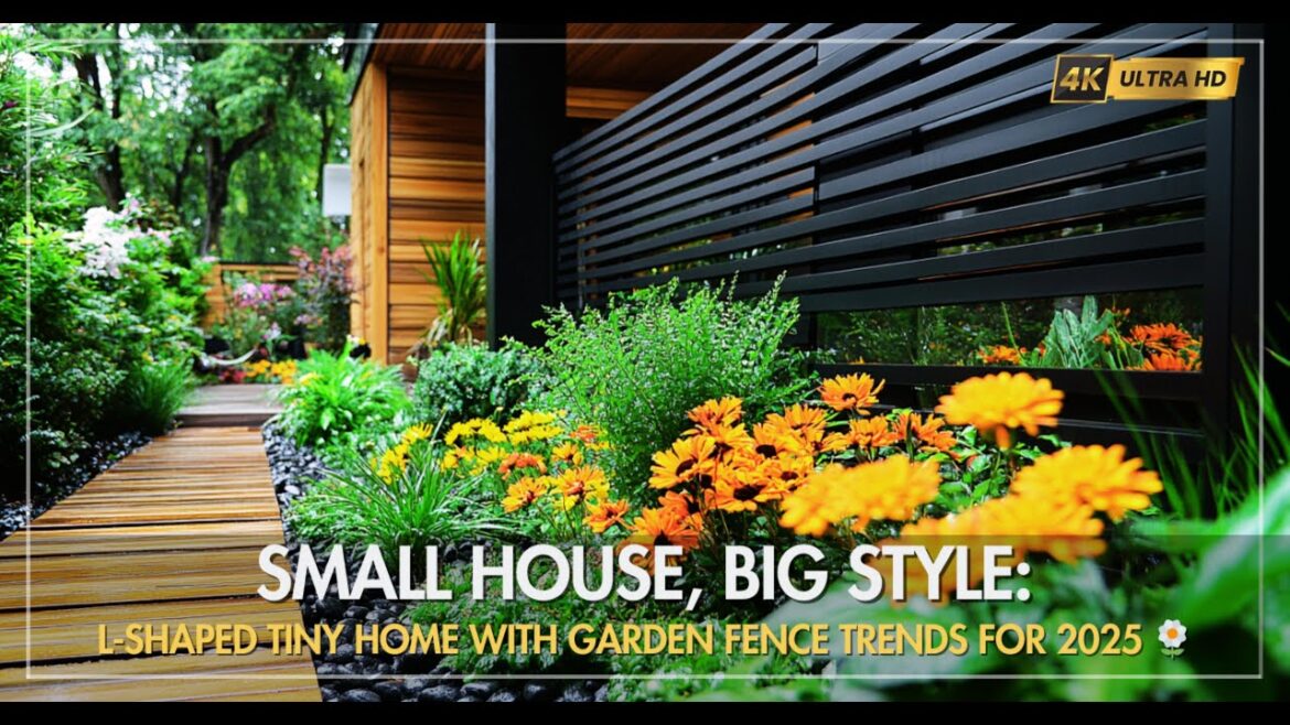 2025 Garden Fence Trends for L-Shaped Single Storey House