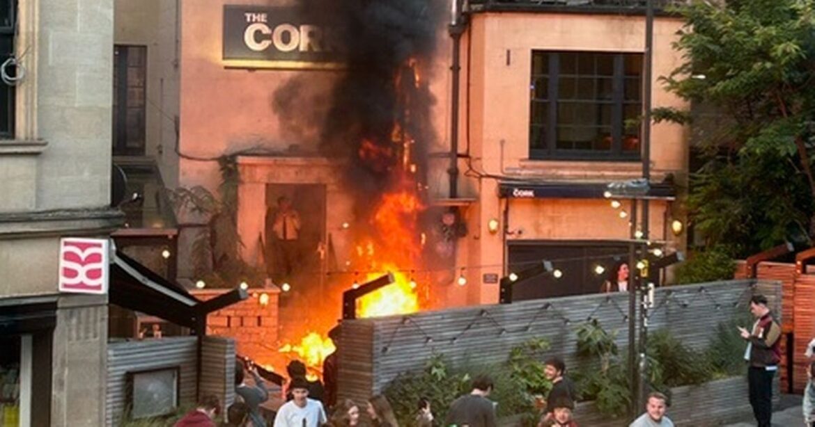 Pub garden evacuated after fire breaks out in Bath Ipso logo