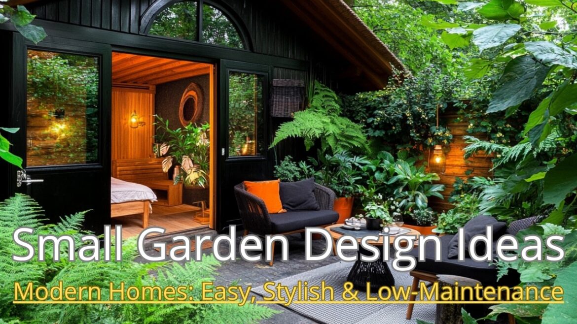 25 Stunning Small Garden Ideas for 2025 That Maximize Space and Style 25 Stunning Small Garden Ideas for 2025 That Maximize Space and Style