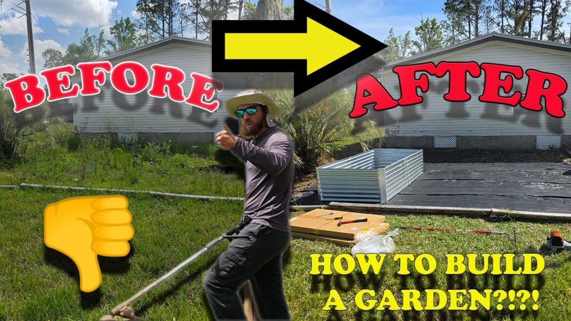 How to Build a Garden | Episode 1  Building my Garden | Lets Build a Edible Garden | Organic Garden