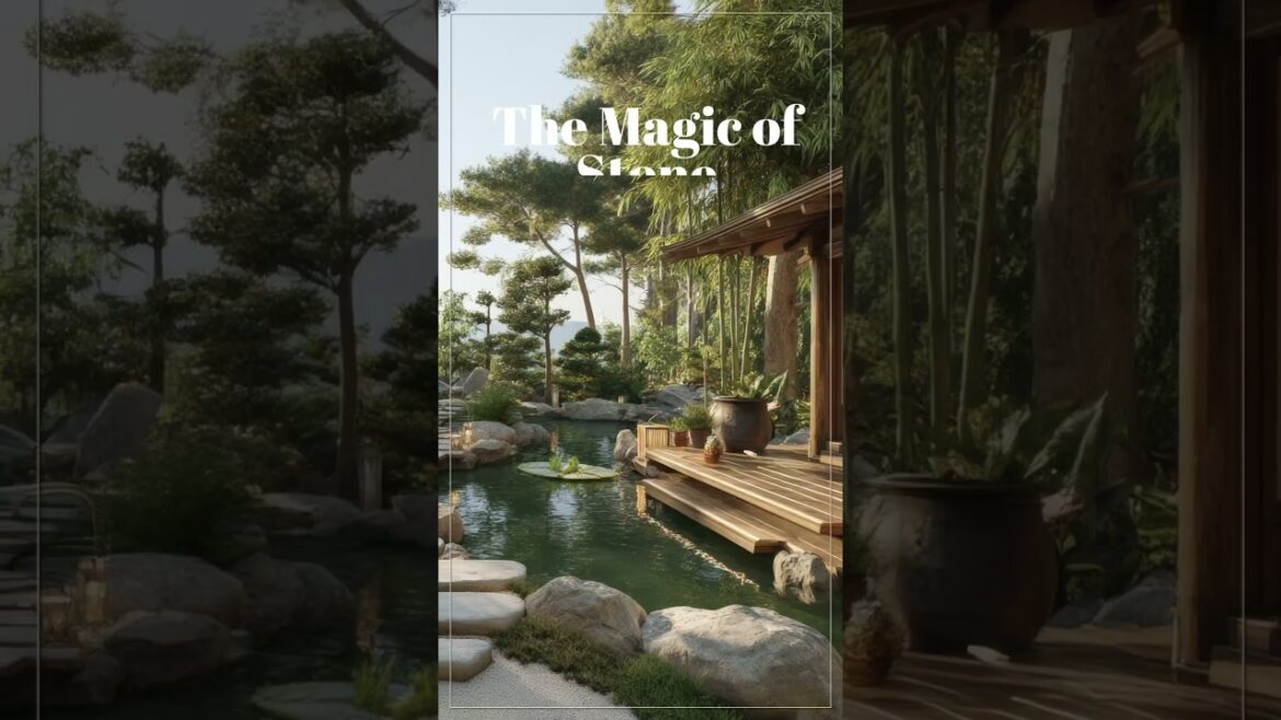 Japanese Garden Meditation #JapaneseGarden, #ZenGardenDesign, #MeditationSpace, #BackyardOasis