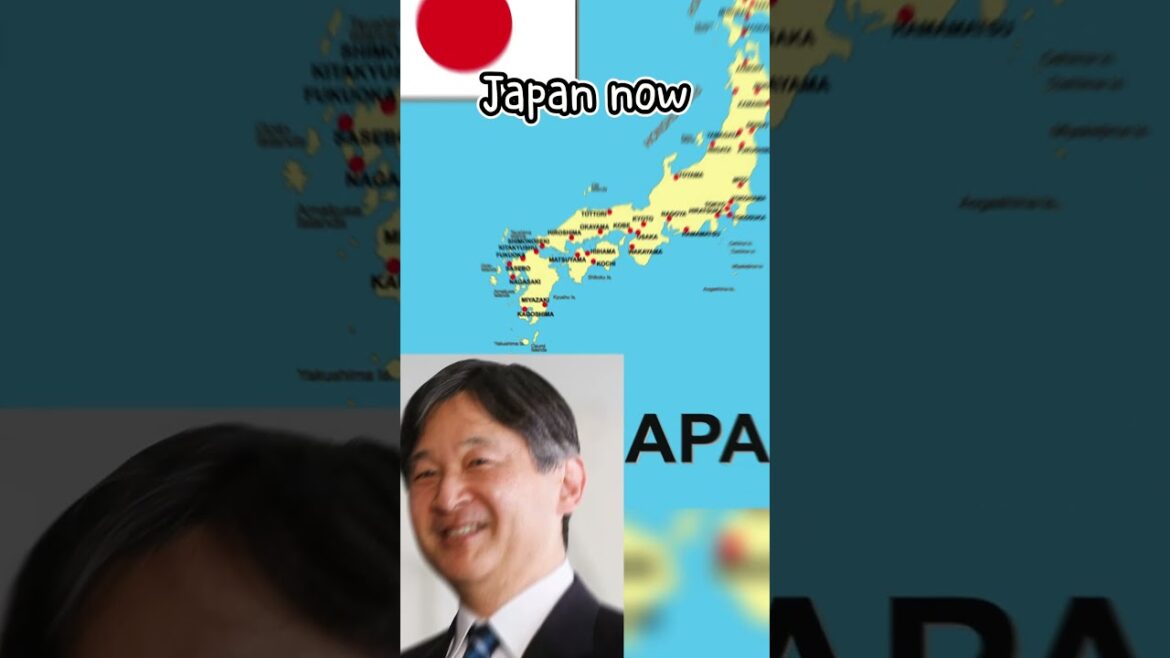 Japan now vs then  #history #countrymap #mapchart #geographythroughmaps #map #worldgeography