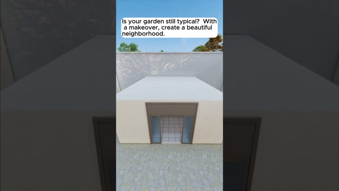 Does your garden remain typical?  Transform your town into a beautiful place. #GardenLandscape