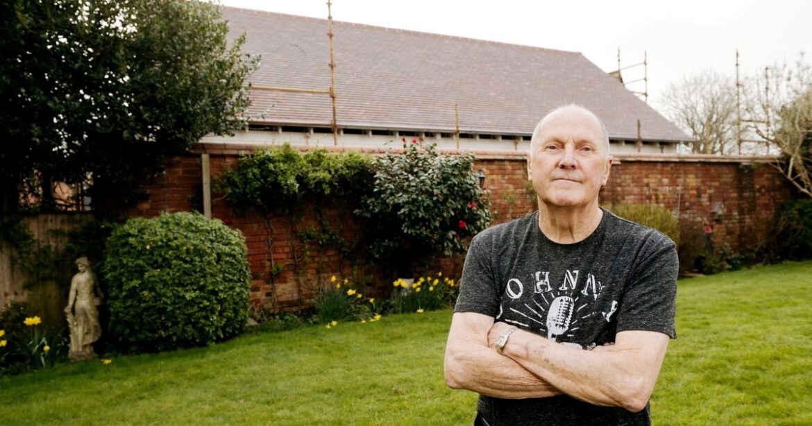 Fuming pensioner returns from holiday to find two-storey ‘eyesore’ at end of garden Ipso logo