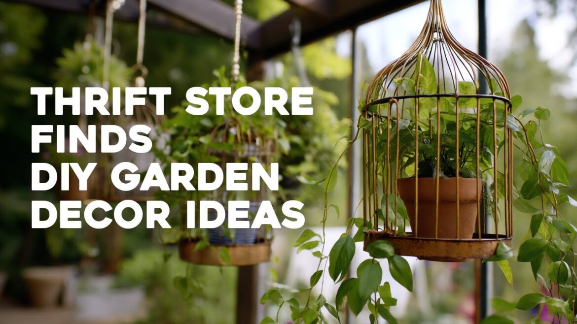 🌼✨ Decorate Your Garden With Thrift Store Finds! Budget-friendly DIY Upcycled Garden Decor Ideas 🌼✨ Decorate Your Garden With Thrift Store Finds! Budget-friendly DIY Upcycled Garden Decor Ideas