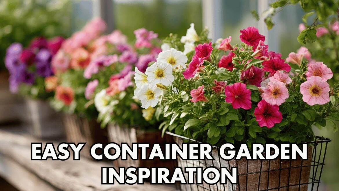 Easy Container Garden Inspiration 🌿 | Organic & Drought-Tolerant Picks 💧