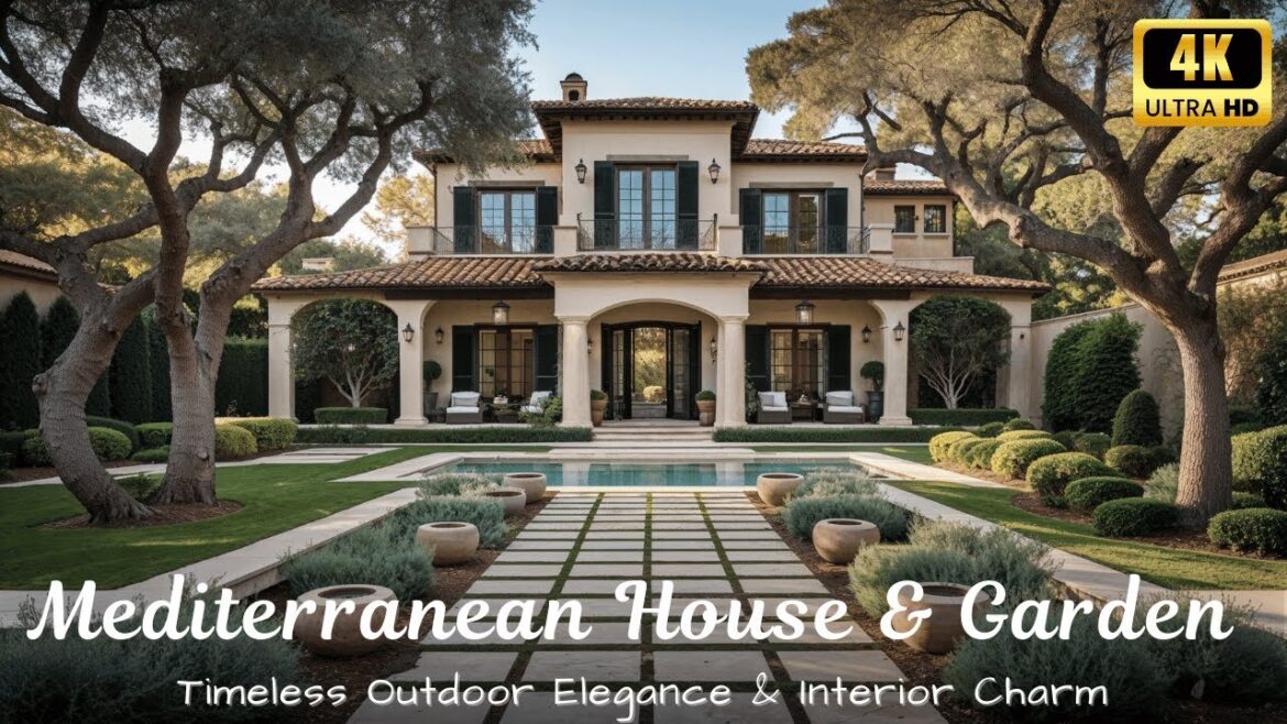 Mediterranean House & Garden Design | Timeless Outdoor Elegance & Interior Charm