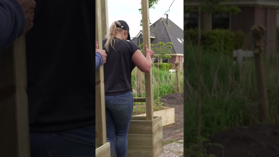 DIY Garden Arbor! DIY Garden Arbor!