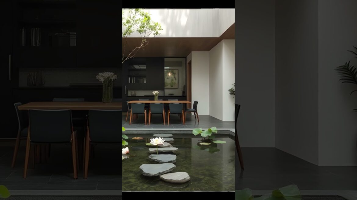Discover Your DREAM Japandi Dining Room with a ZEN Indoor Courtyard! Discover Your DREAM Japandi Dining Room with a ZEN Indoor Courtyard!