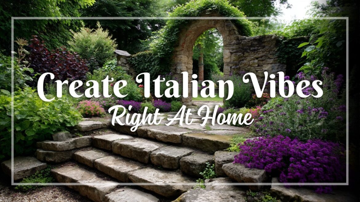 Italian Rustic Garden Ideas: Small-Space Designs with Mediterranean Warmth & Character