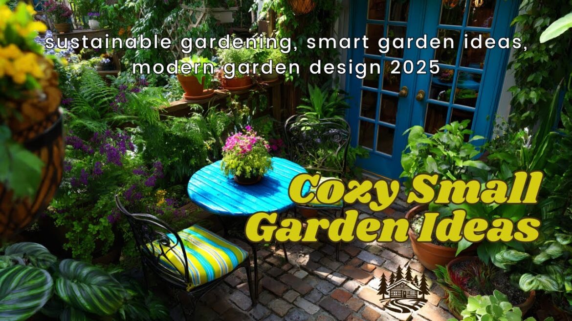 Small Garden Trends 2025: Smart, Sustainable, and Stunning Inspirations