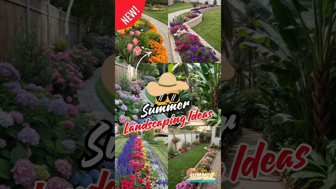 Stunning Summer Landscaping Ideas 🌿 | Beautiful Scenery & Backyard Glow-Up 2025