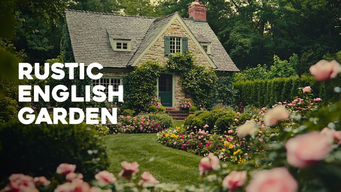🌼🌿 English Garden Design: Creating a Cottage Garden with Rustic Charm
