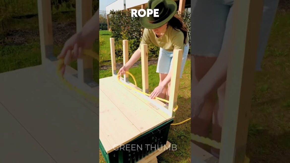 Easy DIY Garden Furniture: Made from Plastic Crates! Easy DIY Garden Furniture: Made from Plastic Crates!