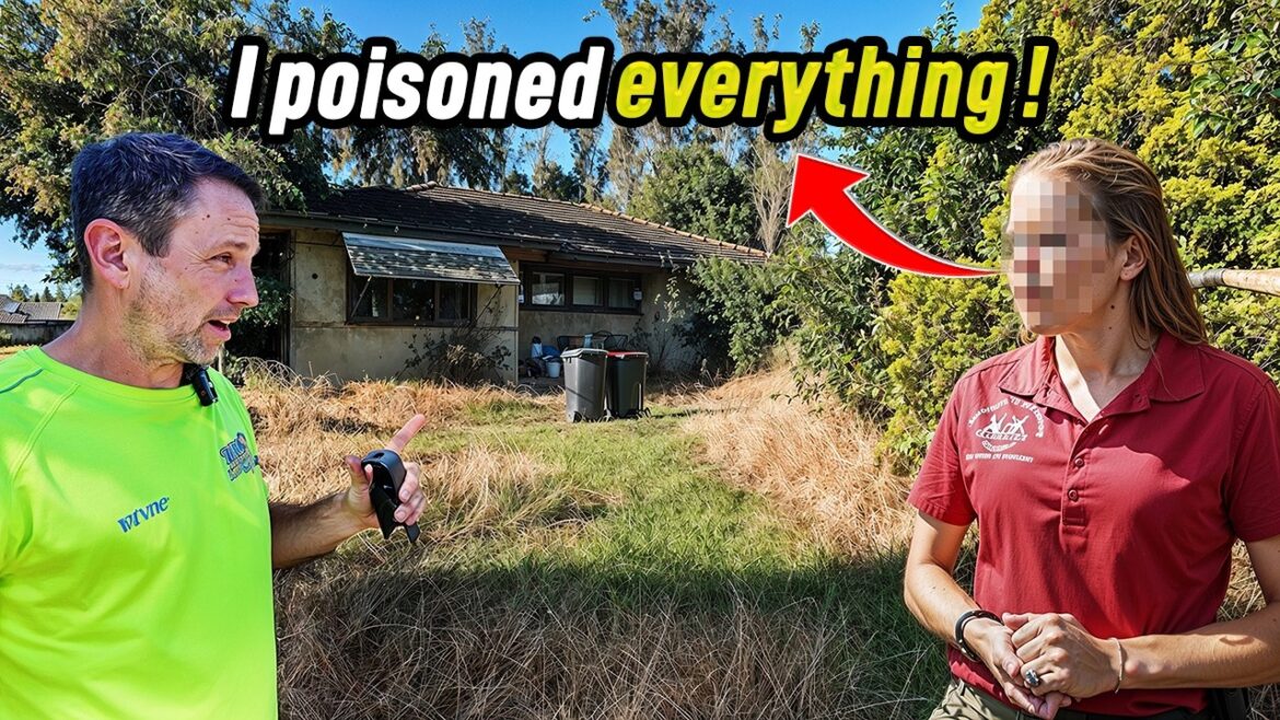 This Lady Gave Up and Poisoned Her yard… She Couldn’t Do It Anymore