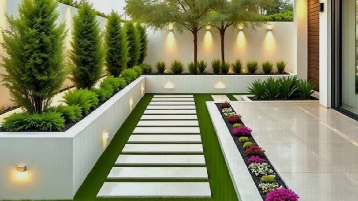 Top 50 Garden Fence Designs & Backyard Garden Wall Ideas 2025!! Modern Home Exterior Wall Designs