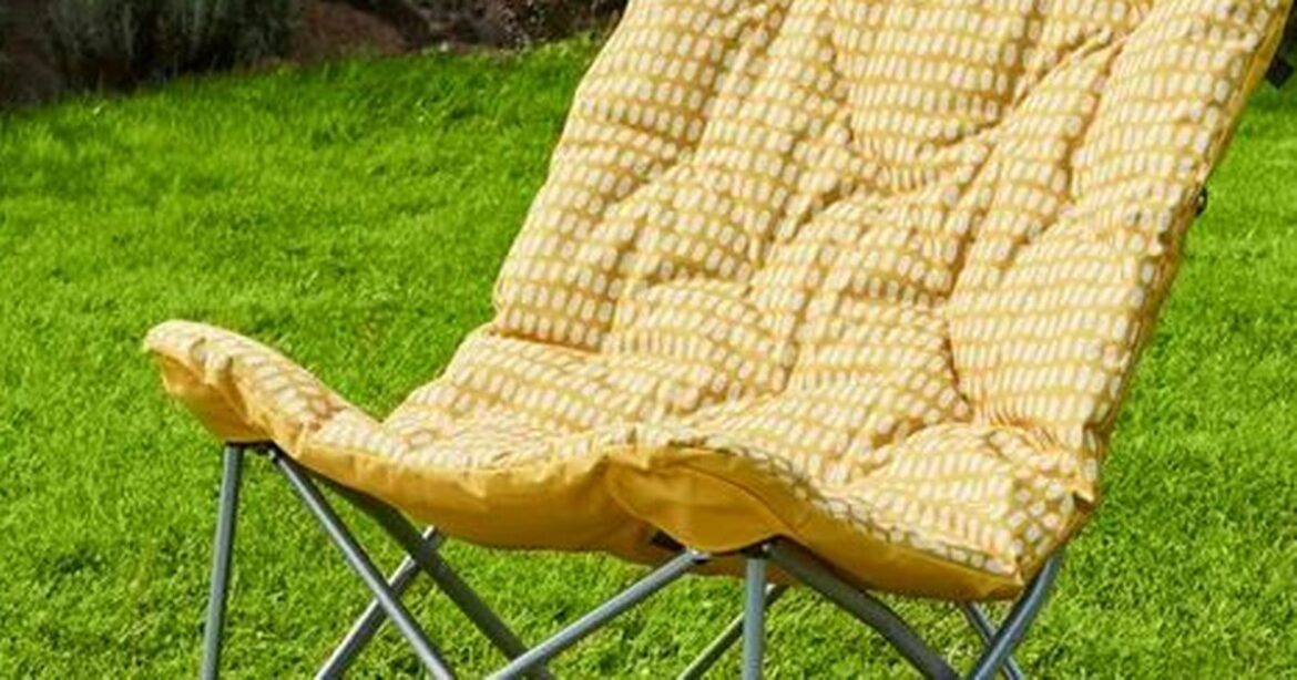Dunelm’s £29 padded chair is a hit for garden snoozes and outdoor reading Ipso logo