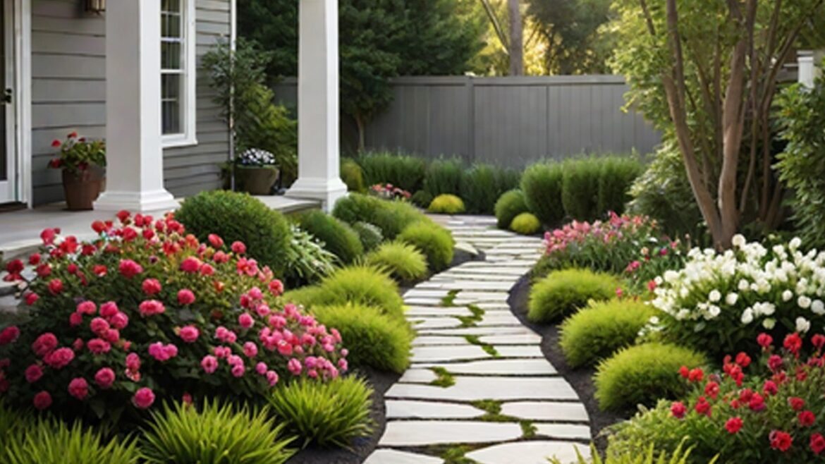 Minimalistic Front Yard Garden Ideas 🌸✨ Vibrant, Colorful & Well-Trimmed Designs|DecorVibes