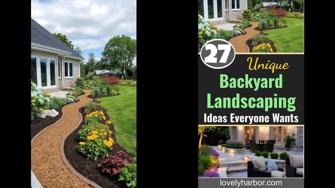 27 Unique Backyard Landscaping Ideas Everyone Wants in 2025 27 Unique Backyard Landscaping Ideas Everyone Wants in 2025