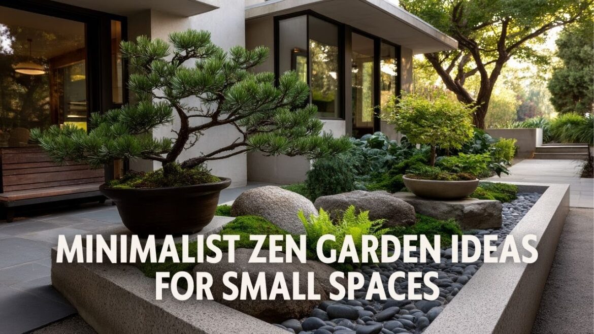 Minimalist Zen Garden Ideas for Small Spaces