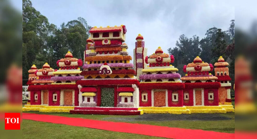 Annual flower show concludes in Ooty | Coimbatore News