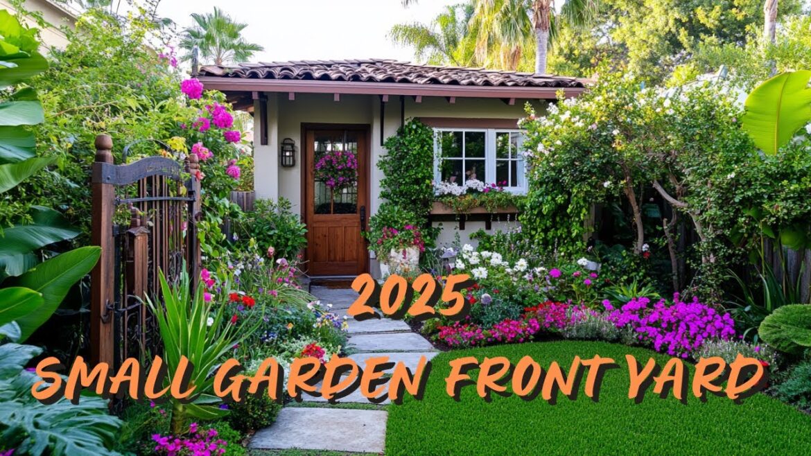 Secrets to a Gorgeous Small Garden Front Yard ✨🌸